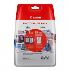 Μελάνι Canon PG-545XL CL-546XL Value Pack Black/Color Υψηλής απόδοσης