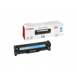 Toner Laser Canon All in One Crtr 718 Cyan