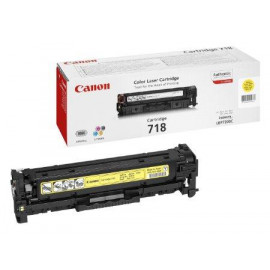 Toner Laser Canon All in One Crtr 718 Yellow