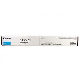 Toner Copier Canon C-EXV51C Cyan