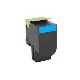 Toner Laser Lexmark 80C2SC0 Cyan Στάνταρ χωρητικότητας