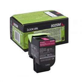 Toner Laser Lexmark 80C2SM0 Magenta Στάνταρ χωρητικότητας