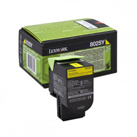 Toner Laser Lexmark 80C2SY0 Yellow Στάνταρ χωρητικότητας