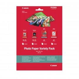 Paper Canon VP-101 Photo Variety Pack 4x6” and A4 - 20 Sheets