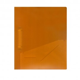 Πορτοκαλί Ντοσιέ P.P. Α4 με 2 D κρίκους ράχη 4cm