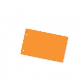 Πορτοκαλί Διαχωριστικό Χάρτινο 11×23 (100 τεμάχια)