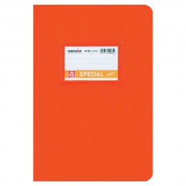 Color Τετράδιο Πορτοκαλί Ριγέ 17×25 50φ. (12 τεμάχια)