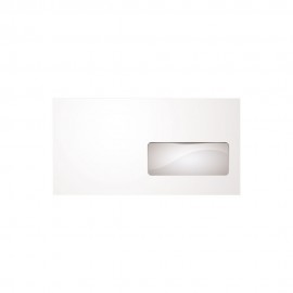Φάκελος Λευκός με Παράθυρο Δεξιά 115x230 (500 τεμάχια)